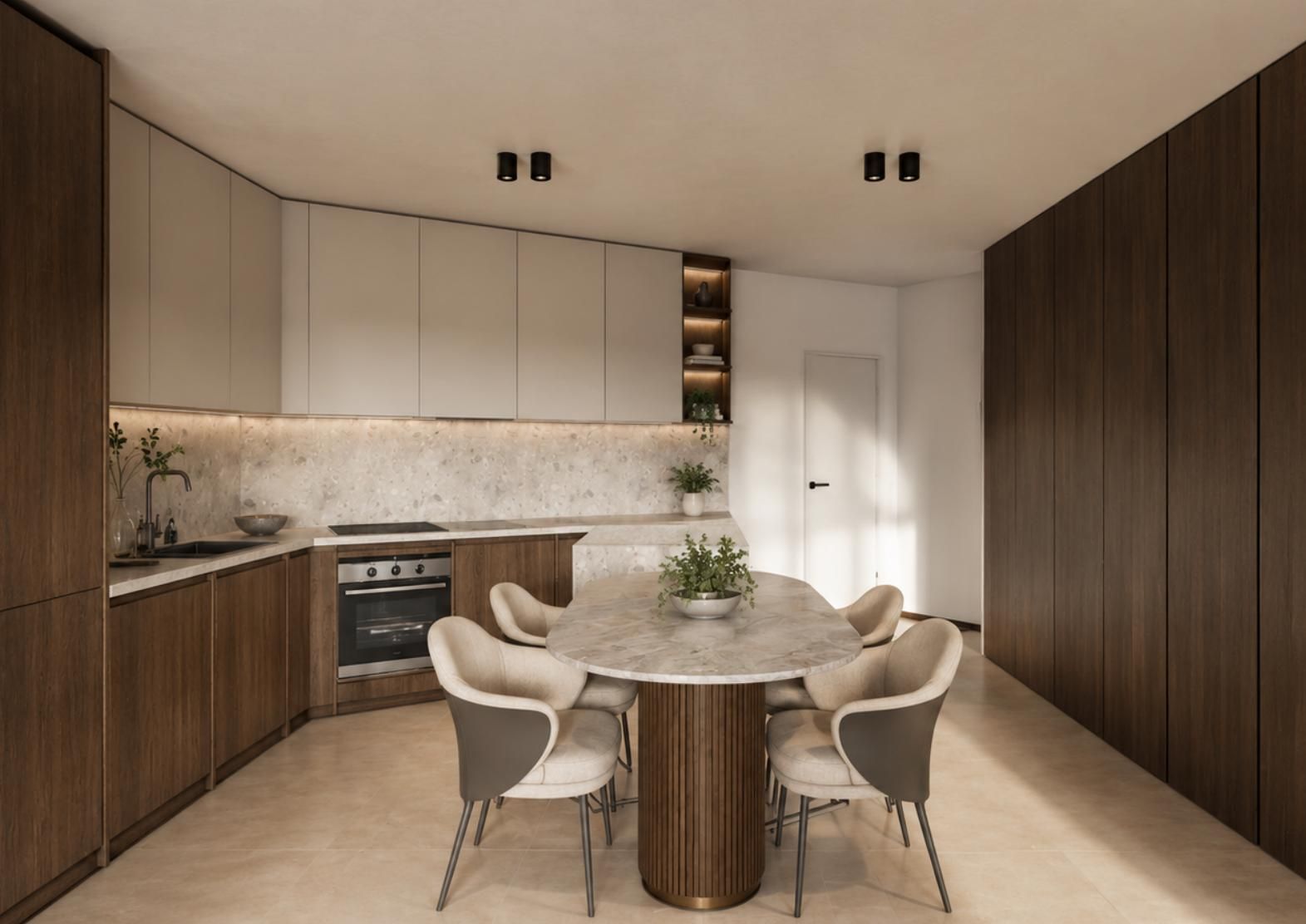 Render appartamento 3B — 2